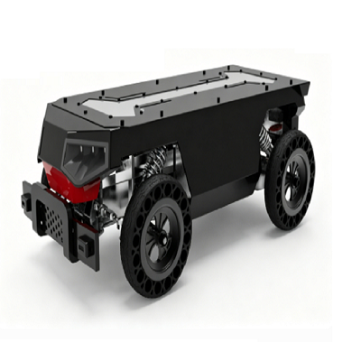 Châssis de robot à roues Ackermann