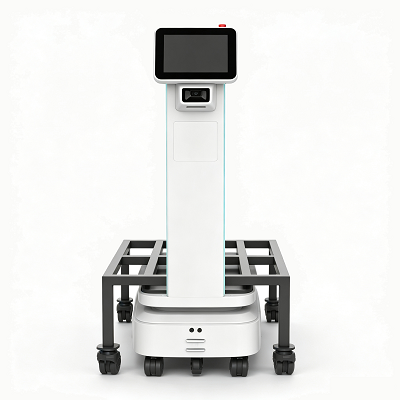 Robot mobile à plate-forme de levage automatique