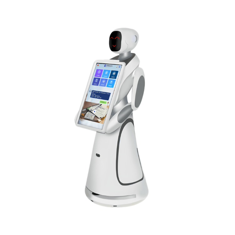 Robot d'accueil interactif et autonome