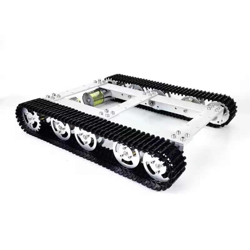 Plate-forme de développement de châssis de robot sur chenilles DIY