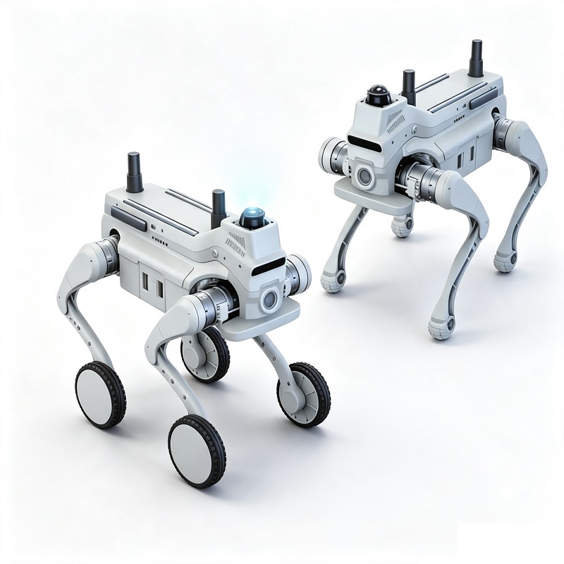 Robot quadrupède industriel pour l'inspection et la recherche