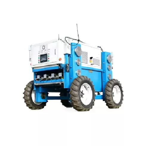 Robot de désherbage laser