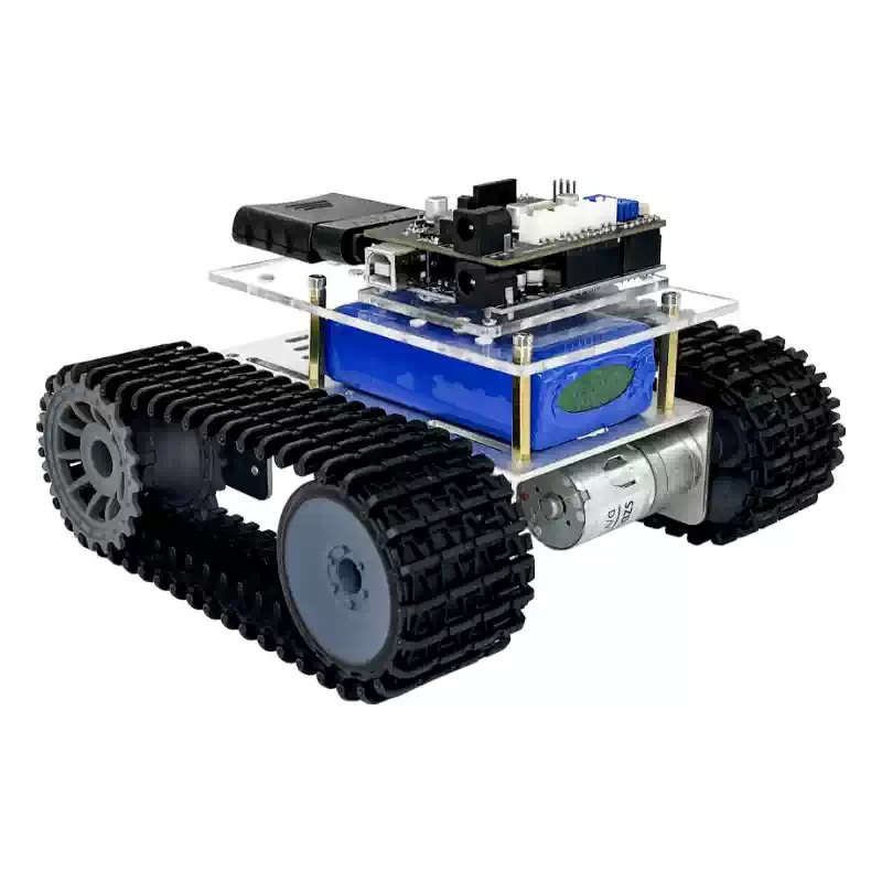 Mini châssis de robot à chenilles