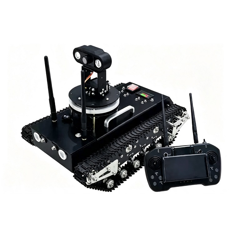 Robot suivi télécommandé avec transmission vidéo en temps réel