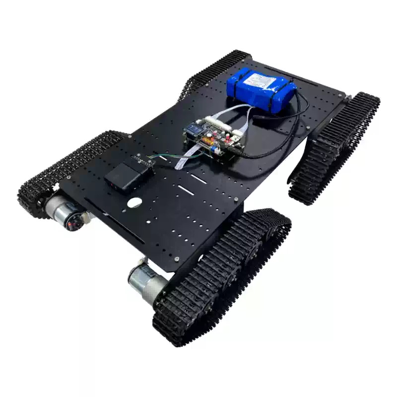 Plateforme de développement de châssis de robot sur chenilles ROS