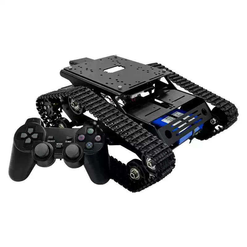 Plateforme robotique open source ROS à châssis sur chenilles